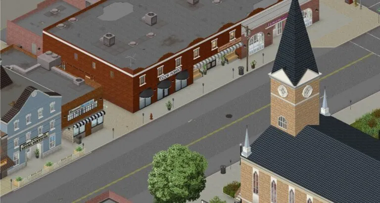 Project Zomboid Build 42 — official screenshot of the reworked Knox Country