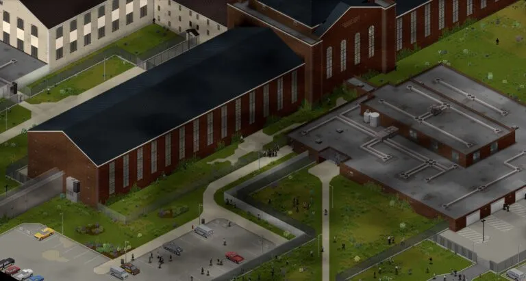Project Zomboid Build 42 — official screenshot of new 42.20 locations